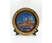 Национальный сувенир-тарелка Бакинская набережная